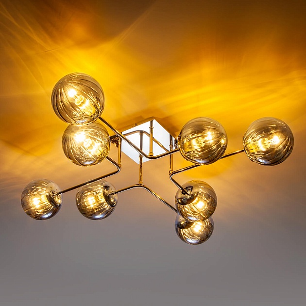 Потолочный светильник Eurosvet 30140/8 хром Фото № 4