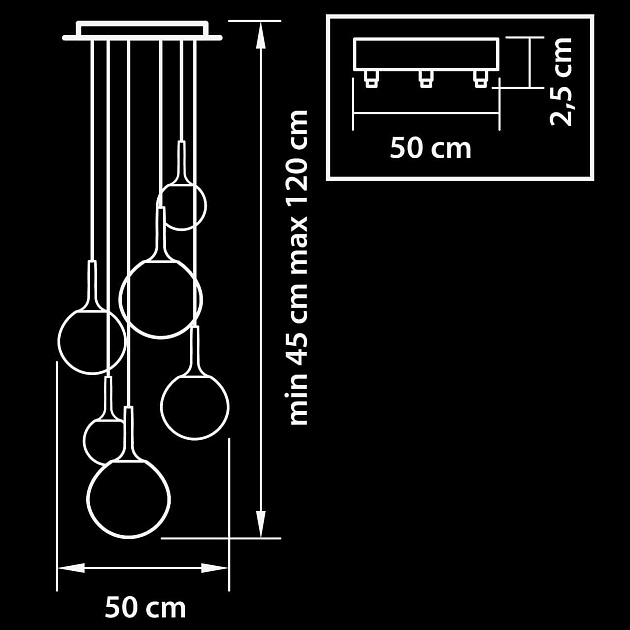 Подвесной светильник Lightstar Globo 813063 Фото № 3