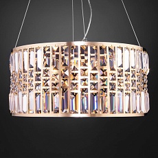 Подвесная люстра Eurosvet Lory 10116/5 золото/прозрачный хрусталь Strotskis 2