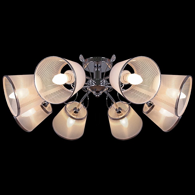 Потолочная люстра Illumico IL0338-8CSQ-29 CR изображение Потолочная люстра Illumico IL0338-8CSQ-29 CR Фото №