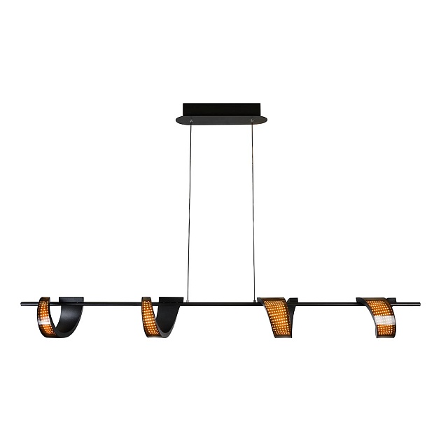 Подвесная светодиодная люстра iLedex Fomo X154448 BK изображение 4 Подвесная светодиодная люстра iLedex Fomo X154448 BK Фото № 4