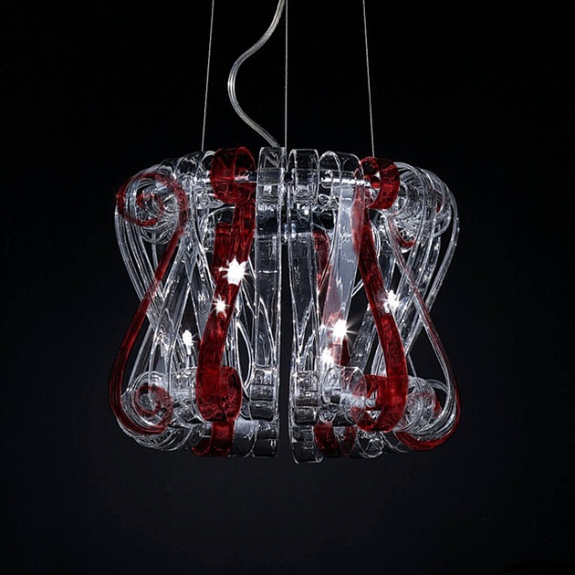 Подвесная люстра Citilux Volution Rosso EL326P09.2 Фото № 