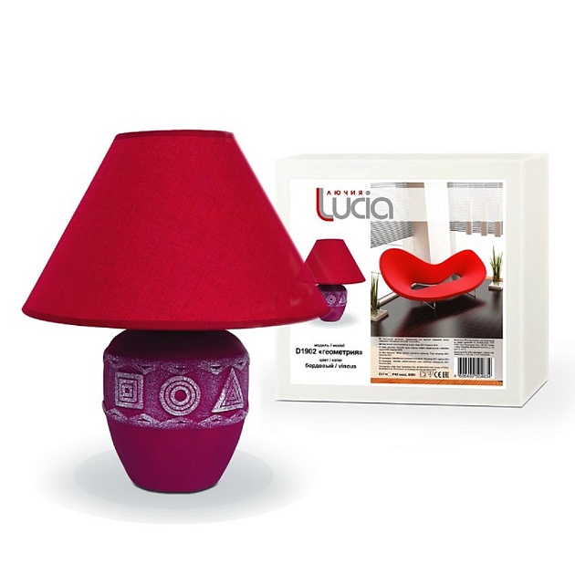 Настольная лампа Lucia Геометрия D1902 4606400504634 Фото № 2