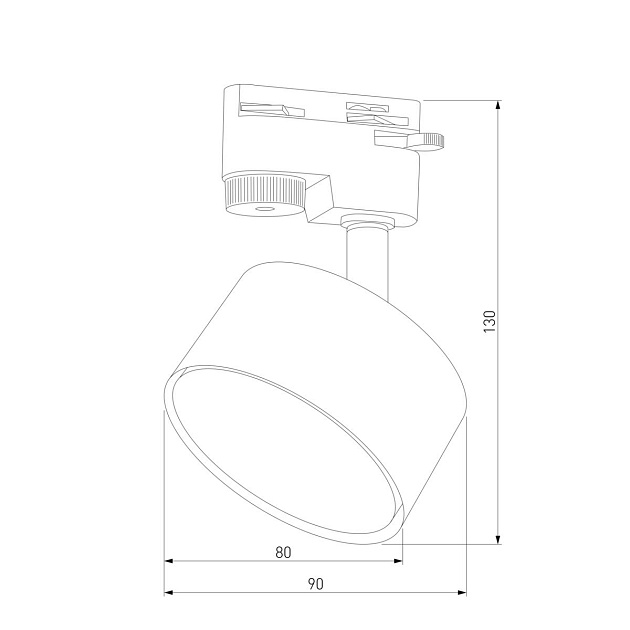 Трековый светильник TK Lighting 4397 Tracer White Фото № 2