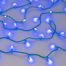 Уличная светодиодная гирлянда Ardecoled нить 230V синий ARD-String-Classic-10000-Blue-100Led-Milk-Flash Blue 031199 2