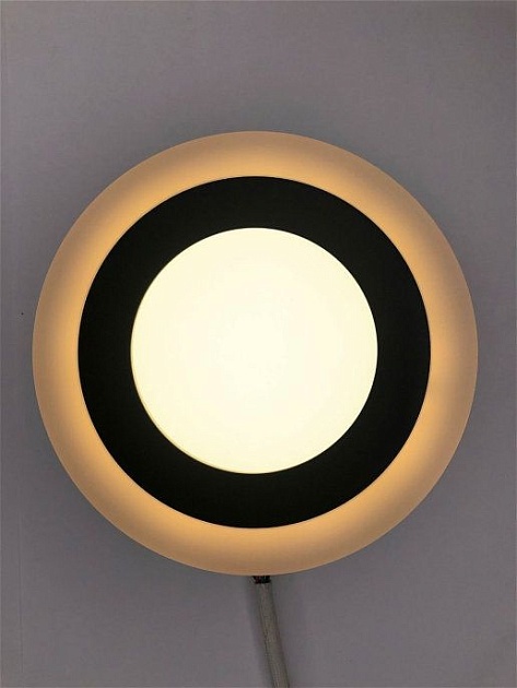 Настенно-потолочный светодиодный светильник Elvan NLS-500R-6/3-WW/NH-Bk изображение 9 Настенно-потолочный светодиодный светильник Elvan NLS-500R-6/3-WW/NH-Bk Фото № 9