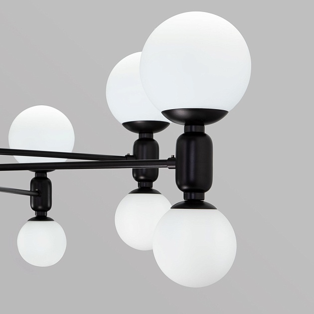 Подвесная люстра Eurosvet Bubble 30182 черный Фото № 3