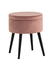 Пуф Stool Group Клайс велюр пыльно-розовый vd-clays-b15 4