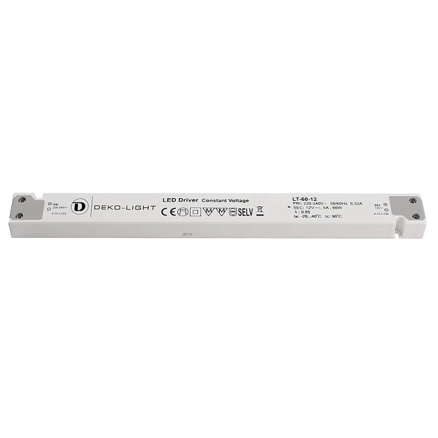 Блок питания Deko-Light LT-60-12 12V 60W IP20 5A 862093 Фото № 