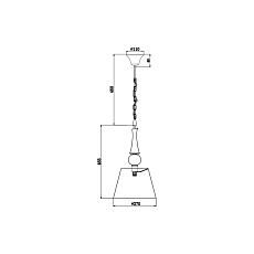 Подвесной светильник Vele Luce Percy VL1973P01 3