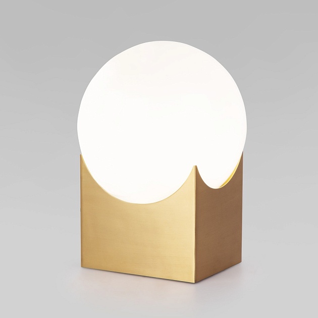 Настольная лампа Eurosvet Pax 01167/1 латунь изображение Настольная лампа Eurosvet Pax 01167/1 латунь Фото №