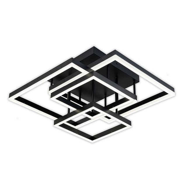 Потолочный светодиодный светильник Escada Union 10229/4LED Black Фото № 