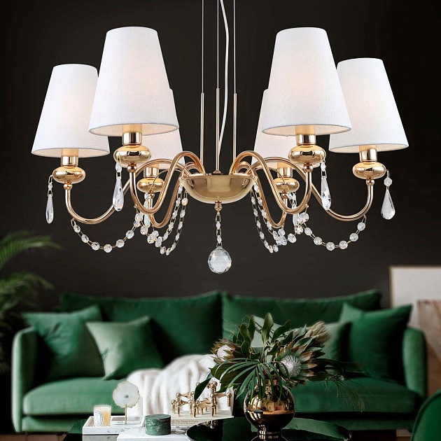 Подвесная люстра Rivoli Becky 2066-306 Б0055463 Фото № 2