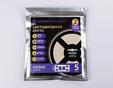 Светодиодная лента Ambrella Light 19,2W/m 240LED/m 2835SMD дневной белый 5M GS1502 3