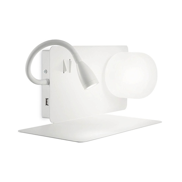 Бра Ideal Lux Book-1 Ap Bianco 174792 Фото № 