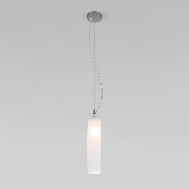 Подвесной светильник Eurosvet Siesta 50252/1 белый матовый изображение Подвесной светильник Eurosvet Siesta 50252/1 белый матовый Фото №