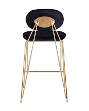 Полубарный стул Stool Group Элис вельвет темно-синий FDC8001 MIDNIGHT BLUE FUT-78 4