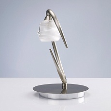 Настольная лампа Mantra Loop Satin Nickel 1817 1