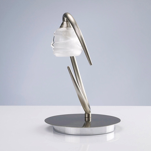Настольная лампа Mantra Loop Satin Nickel 1817 Фото № 2