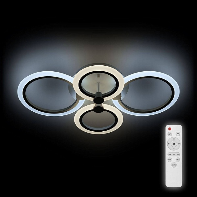 Потолочная светодиодная люстра Ritter Rolo 52018 4 изображение Потолочная светодиодная люстра Ritter Rolo 52018 4 Фото №