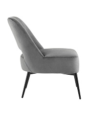 Кресло Stool Group Бостон велюр тёмно-серый vd-boston-b27 3