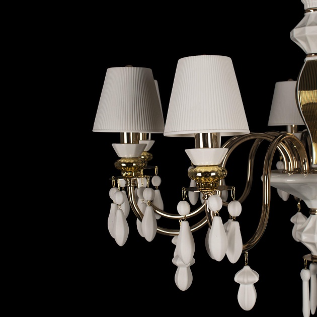 Подвесная люстра Loft IT Grace 10203/10 White изображение 4 Подвесная люстра Loft IT Grace 10203/10 White Фото № 4