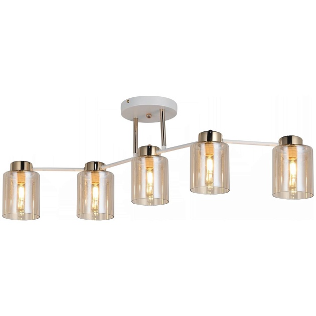 Потолочная люстра Illumico IL6111-5COU-79 WH GD Фото № 