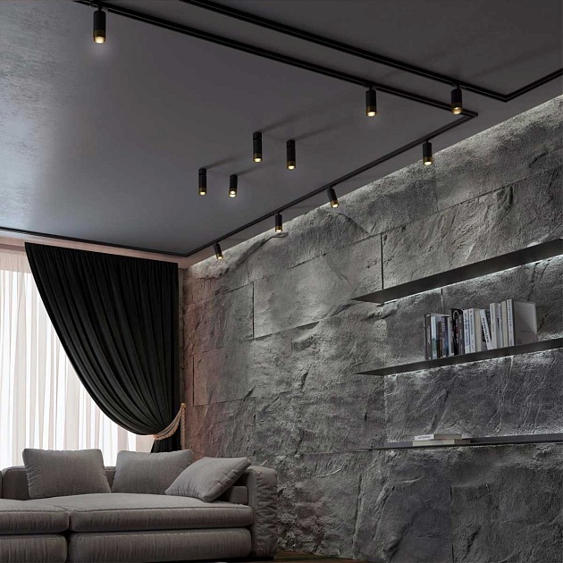 Трековый однофазный светильник Novotech Port Slim 370863 Фото № 5