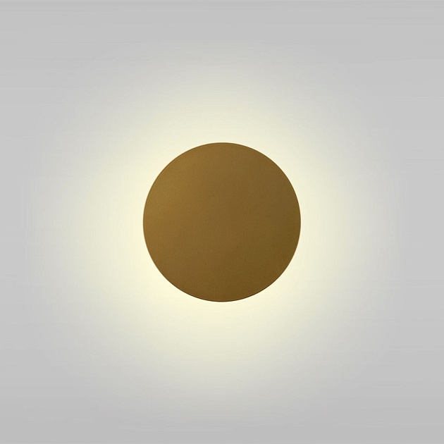 Настенный светодиодный светильник TK Lighting 1426 Luna Gold изображение Настенный светодиодный светильник TK Lighting 1426 Luna Gold Фото №