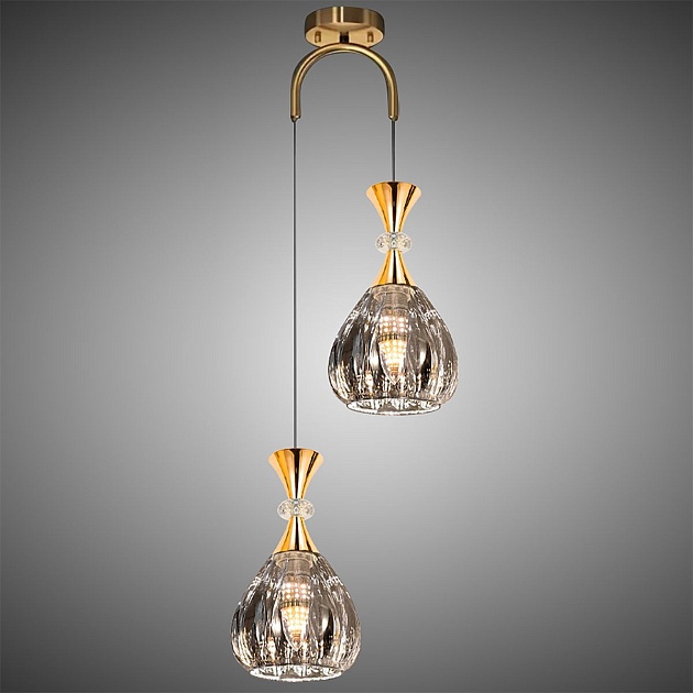 Подвесной светильник Reluce 09015-0.9-02 Smoke Фото № 3