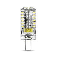 Лампа светодиодная Gauss G4 3W 4100K прозрачная 207707203 2