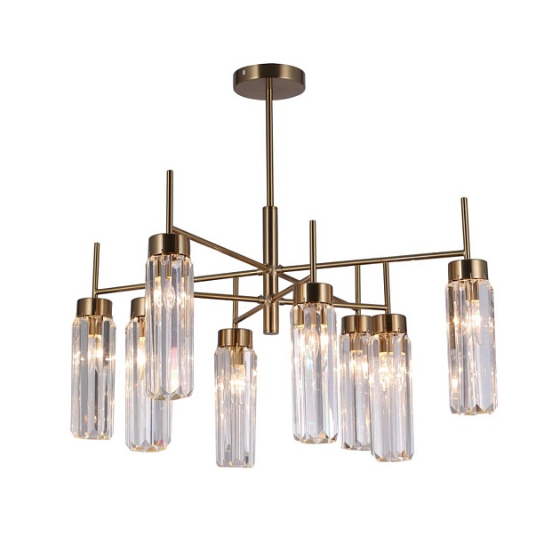 Потолочная люстра Omnilux Panvenan OML-68517-08 изображение Потолочная люстра Omnilux Panvenan OML-68517-08 Фото №