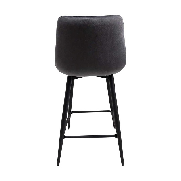 Полубарный стул AksHome Linx темно-серый, велюр 86206 Фото № 10