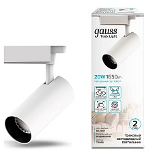 Трековый светодиодный светильник Gauss Track Light Led TR068 2