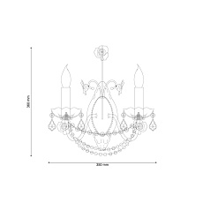 Бра Lucia Tucci Fiori Di Rose W186.2 1