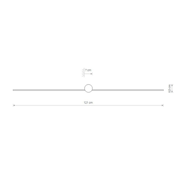 Настенный светодиодный светильник Nowodvorski Triangles Led 8130 Фото № 2