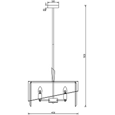 Подвесная люстра Freya Eclipse FR5170PL-06N 1