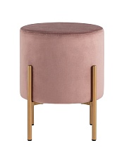 Пуф Stool Group Кейси велюр пыльно-розовый vd-keysi-b15 1