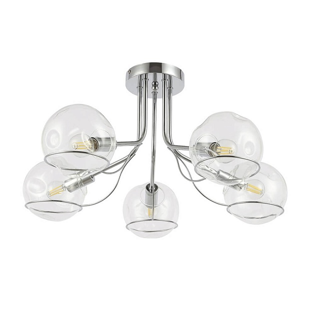 Потолочная люстра Evoluce Baca SLE102502-05 изображение 3 Потолочная люстра Evoluce Baca SLE102502-05 Фото № 3