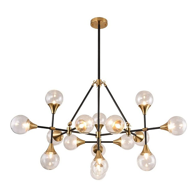 Подвесная люстра Elvan LU-173/16-G9-BkGlCl Фото № 