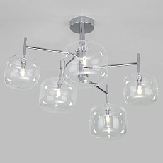 Потолочная люстра Eurosvet Jar 70128/5 хром 5