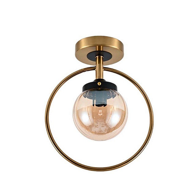 Потолочный светильник ЭкономСвет 13108/1COP+BK TEA изображение Потолочный светильник ЭкономСвет 13108/1COP+BK TEA Фото №