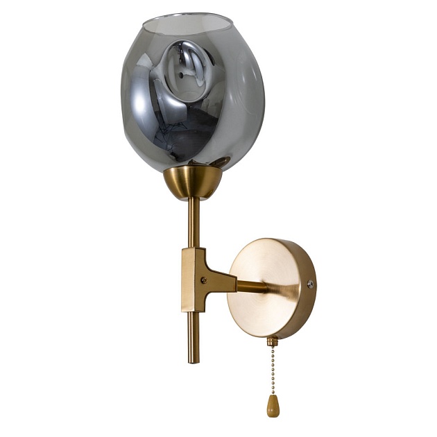 Бра Arte Lamp Yuka Smoky A7759AP-1PB изображение Бра Arte Lamp Yuka Smoky A7759AP-1PB Фото №