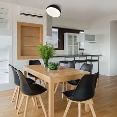 Потолочный светодиодный светильник Escada 20025SMA/01LED BK 1