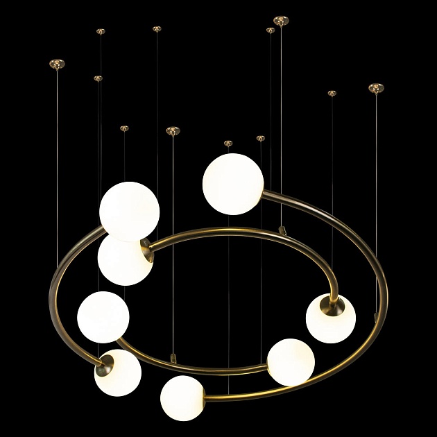 Подвесная люстра Loft IT Infinite 10155/800 Gold изображение 4 Подвесная люстра Loft IT Infinite 10155/800 Gold Фото № 4