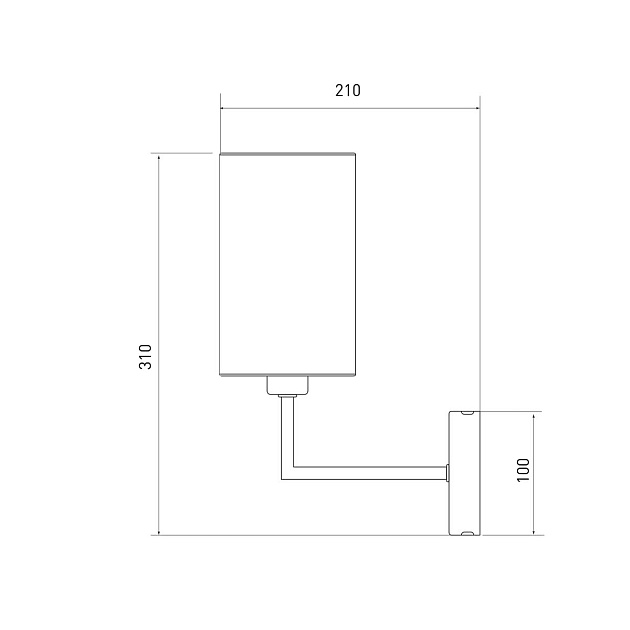 Бра Eurosvet Soffio 60134/1 никель изображение 3 Бра Eurosvet Soffio 60134/1 никель Фото № 3
