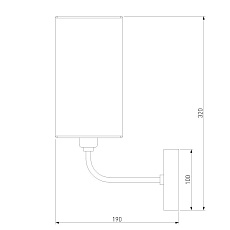 Бра Eurosvet Purezza 60128/1 хром 2