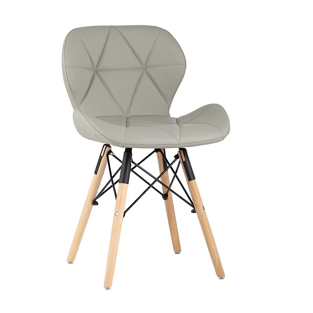 Кухонный стул Stool Group Бон экокожа серый DC-19122601 grey изображение 1 Кухонный стул Stool Group Бон экокожа серый DC-19122601 grey Фото № 1