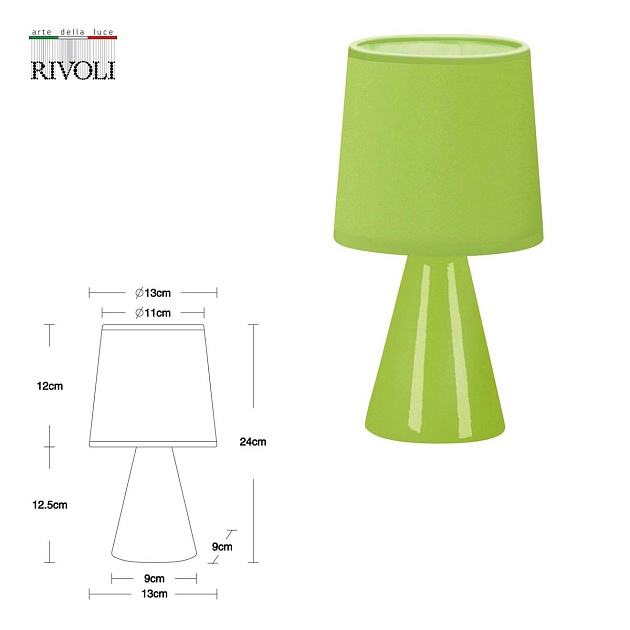 Настольная лампа Rivoli Edith 7069-601 Б0057268 Фото № 4