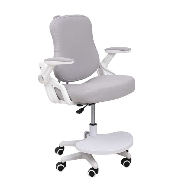 Детское кресло AksHome Swan серый, ткань 84771 изображение Детское кресло AksHome Swan серый, ткань 84771 Фото №